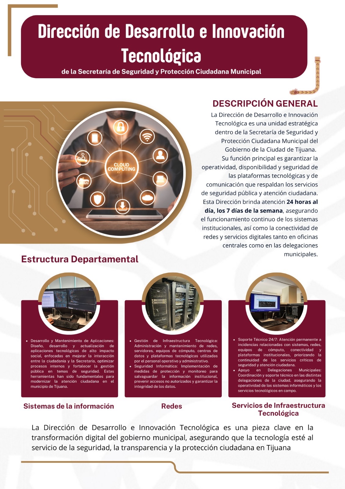 Dirección de Desarrollo e Innovación Tecnológica