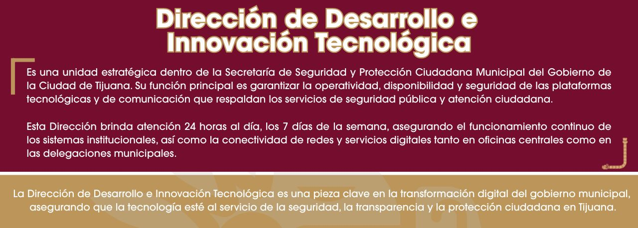 Dirección de Desarrollo e Innovación Tecnológica